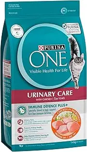 PURINA ONE Adult Dry Cat Food Urinary Care Chicken 1.4kg