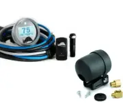 Razorback 3.2 Silver Dimmable Infrared CVT Belt Temp Gauge with AutoMeter Mount