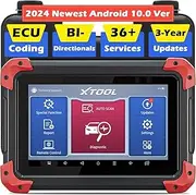 [XTOOL] D7 OBD2 Scanner Diagnostic Tool with 3-Year Updates, 2024 Newest, Bi-Directional Scan Tool with ECU Coding, 36+ Services, Key Programming, Crankshaft Relearn, Full Systems Scanner for Car