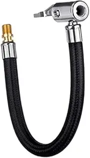 Locking Tire Chuck, Inflator Pump Hose Adapter, 15CM Air Tyre Tire Chuck Pipe Air Tool