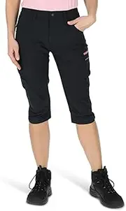 [Swedemount] Women's Glittertind 3/4 Trousers, Thin and Stretchy Outdoor Trousers in Three-Quarter Model, Good Breathability, Perfect for Outdoor Activities