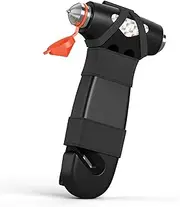 Car Safety Hammer, 3-in-1 Emergency Escape Tool with Window Breaker and Seat Belt Cutter, Safety Emergency Car Escape Tool for Car, Office, Home, Black