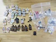 Custom CLONE Minifigures UV Printed on Genuine Lego Parts