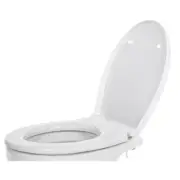 Jabsco Regular Toilet Seat with Soft Close Lid - 2018+ Marine Bowl - White