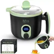 Candle Melting Pot Electric Wax Melter for Candle DIY Making with Pouring Spo...