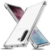 For Galaxy Note 10+ 10 9 8 Crystal Clear Silicone GEL Ultra Slim TPU Cover
