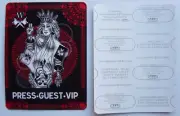 Addicted To Ink Tattoo Show Press Guest VIP Backstage Pass Sticker