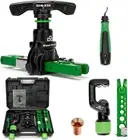 Flaring Tool Kit for 1/4"-3/4" Copper Pipe Flare Tool 45�Eccentric Single Tubing