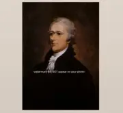 Alexander Hamilton PHOTO Founding Father Art Print Pic 1st Secretary of Treasury