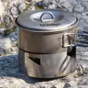Evernew Titanium Wind Shield - Ultralight Wind Screen for Stoves