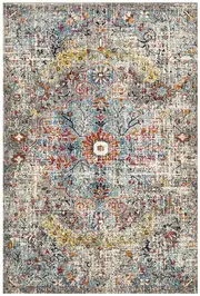 Maya Multicoloured Over Dyed Transitional Rug