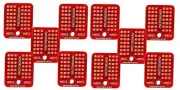 MBSS Micro Solderable Breadboard Proto Board PCB 10 Pack