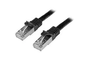 StarTech.com 2m Cat6 Patch Cable - Shielded (SFTP) Snagless Gigabit Network Patch Cable - Black - Deliver high-performance Gigab