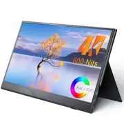 UPERFECT 15.6" Portable Monitor 4K Gaming Monitor 3840x2160 IPS USB C Monitor