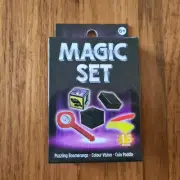 15 Tricks Magic Set Kids Toy Pocket Size *LIKE NEW* Illusions Purple Edition