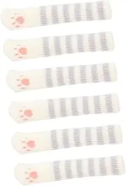 Angoily Door Handle Protectors 6pcs Cat Claw Design Soft Comfortable Anti-Collision for Home Safety