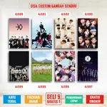 防彈少年團 POSTER EXO SUPER JUNIOR BLACK PINK RED VELVET TWICE PO