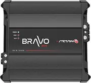 Stetsom Bravo BASS 3000 1 Ohm Mono Subwoofer Power Amplifier Car Audio, 3000.1 3K Watts RMS, 1Ω Stable, Sound Quality, Crossover & Bass Boost 3000W Sub Amp, Smart Coolers
