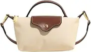 [Generic] Women'S Stylish Colorblock Mini Crossbody Bag, Adjustable Shoulder Strap, Women'S Solid Color Square Wallet