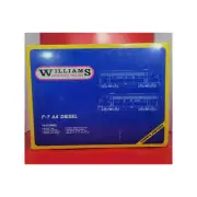 Williams O Scale Pennsylvania Rail Road PRR F7 Tuscan Red #4307 9873 9682 NOS