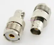 BNC Female to UHF Female Coax Connector Adapter
