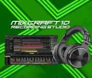 Acoustica Mixcraft 10.5 Recording Studio DAW+ OneOdio Studio Headphones Bundle