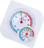 COLLBATH Hygrometer Indoor Thermometer Accurate Humidity and Temperature Sensor for Home Office Greenhouse Compact Design for Easy Monitoring of Indoor Conditions