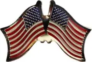 Pack of 3 USA American United States Friendship Flag Hat Cap lapel Pin