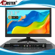 HDMI VGA 13" PC Monitor for PS3/PS4 Raspberry Pi CCTV car Monitor With Speaker