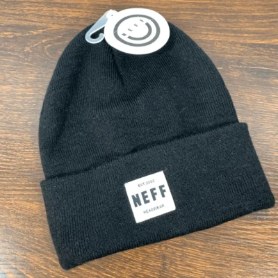 Neff Men's Headwear Knitted Beanie Hat One Size NWT