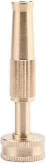 XIASABA Adjustable Brass Construction High Pressure Spray Gun Head Garden Water Hose Nozzle Sprayer Solid Brass Fine Processing Tight Seal Adjustable Spray Patterns Volume