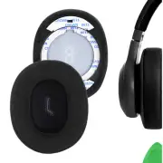 Geekria Velour Ear Pads for JBL E55BT Headphones (Black)