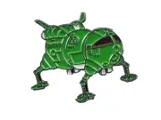 RED DWARF TV SERIES STARBUG JUPITER MINING SPACECRAFT PIN BRAND NEW