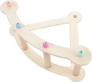 BELLIFFY Parrot Pirate Ship Bird Perch Stand Parrot Ladder Bird Cage Stand Parakeet Cage Accessories Wooden