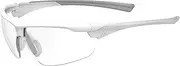 [ACE] Evo Safety Glasses - Lab Work Glasses with Anti Fog Coating - for Cosmetics, Medicine, Science, Chemistry etc. - White Frame with Clear Lenses