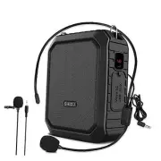 Bluetooth Voice Amplifier with Lapel Mic/Microphone Headset-18W IPX5 M800