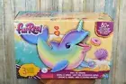 FurReal Wavy The Narwhal Rainbow Interactive Animatronic Plush 80+ Sounds