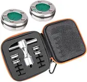 OGECLF 4pcs/set Green Lucky Clover Golf Weights Kit for Titleist Scotty Cameron Newport, Phantom, Futura, GoLo, California Putters 5g 10g 15g 20g 25g 30g 35g 40g 45g for Option
