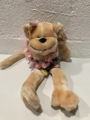 1979 Russ Berrie Luv-Pet plush New W/ Tags Hula Monkey Hawaiian