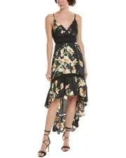 MARION High-Low Midi Dress