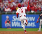 Bryce Harper Gesturing after a Homerun Philadelphia Phillies 8x10 MLB Photo