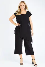 Overlay Jumpsuit--COR-JOJS23951