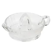 Cuisena Manual Lemon/Lime Glass Citrus Juicer - Clear