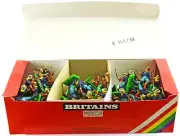 48 Britains Deetail Dismounted 1st Version 7th Cavalry mint in counter pack 7490