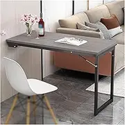 Wall Mounted Drop Leaf Folding Dining Table Floating Laptop Workbench Space Saving Wall Mounted Desk for Small Spaces