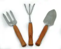 在飛比找樂天市場購物網優惠-賽科 園藝工具三件套 園藝工具套裝 園林用品 鏟子/ 鍬子/