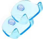 2pcs Cup Holders for Shower Wall Storage Holder Shaver Hanger for Bathroom