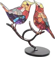 HOOTNEE Metal Bird Ornaments Home Decoration Crafts Birds Statue Bird Decoration Simulated Birds Decor Lifelike Bird Model Decorative Bird Models Scene Layout Decor Bird Sculpture