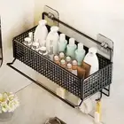 Bathroom Organizer Shelf Heavy Duty Towel Holder for Hotel Kitchen Bathroom