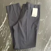 Bally Ladies Navy Blue Dress Slacks Sz L USA 12